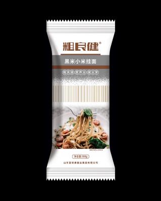 粗良健黑米小米掛面